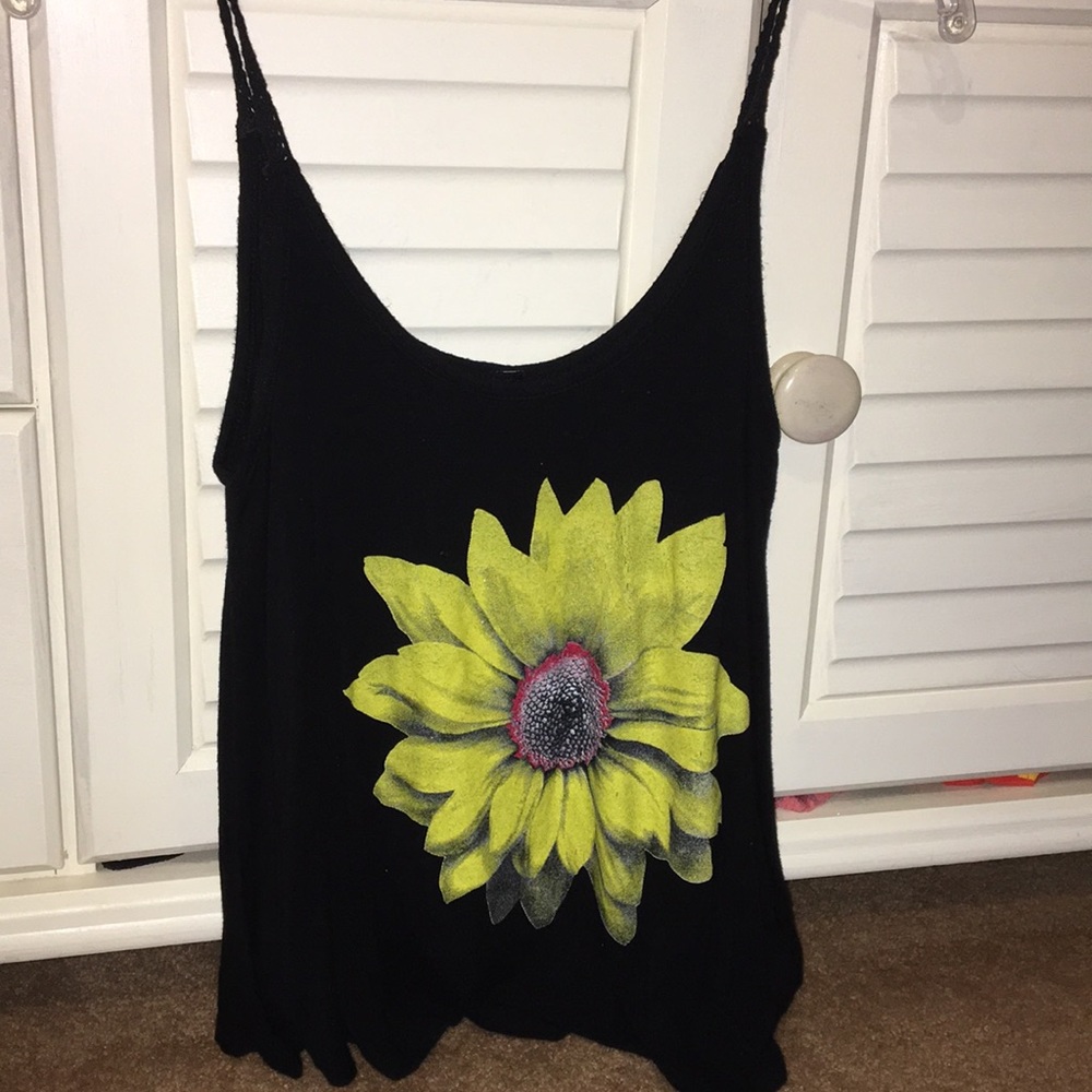 Sunflower tank top